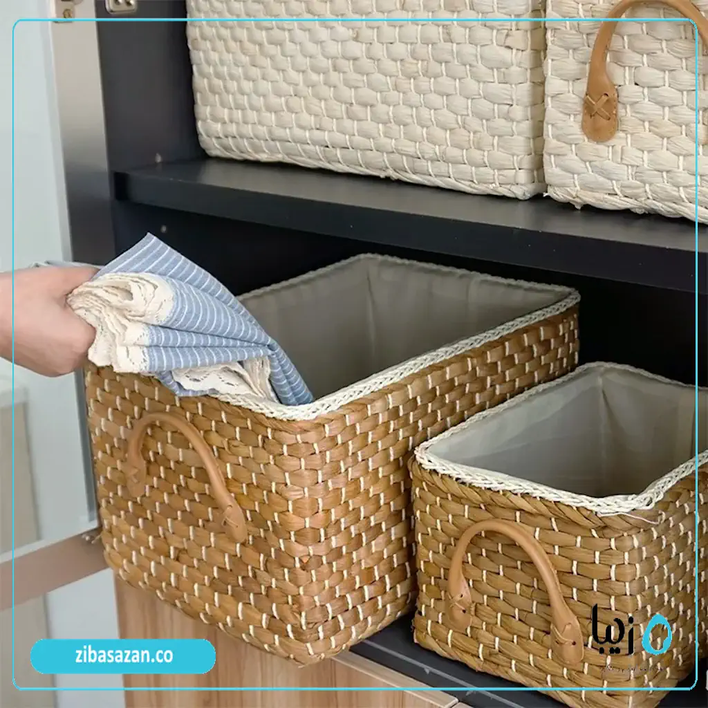 Clothes storage basket