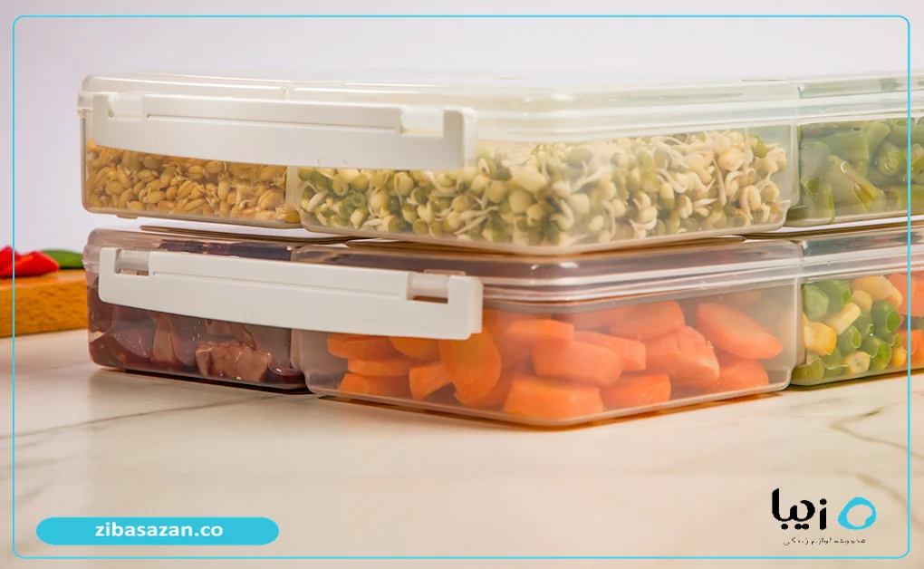 Restaurant freezer container