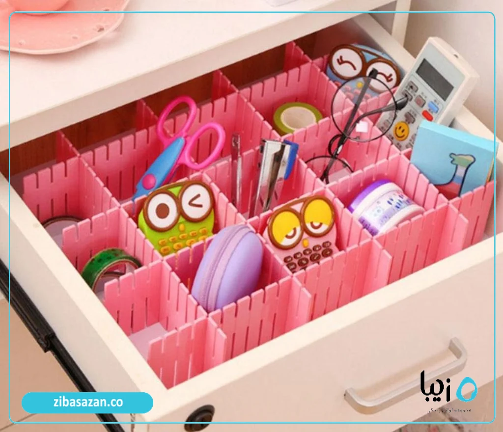 Plastic sewing supply organizer