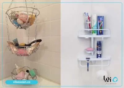 plastic bathroom organizer