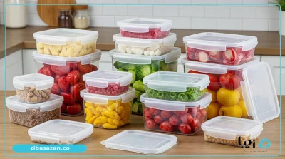 Restaurant freezer container