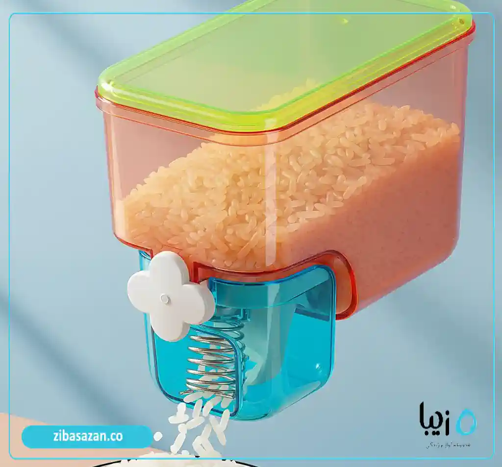Plastic Rice Containers