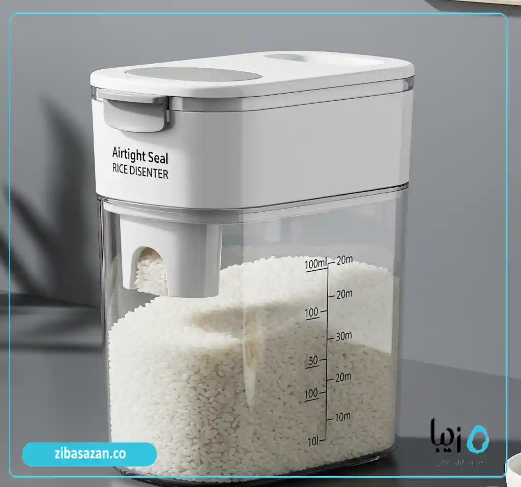 Plastic Rice Containers