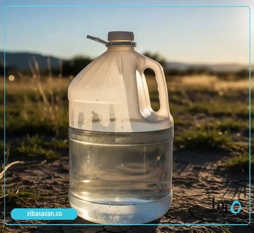 نگهداری دبه پلاستیکی در فضای باز